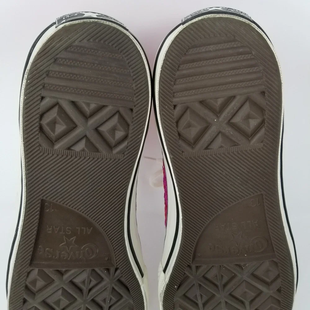 Converse Chuck 70 High Top Culture Weave Cherry Red/Pink Pop Size 13 167990c - Picture 15 of 16